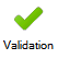 bouton "validation"