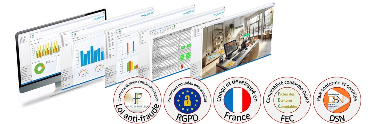 Oxygene aux normes BOI DGFIP FEC DSN FRANCE